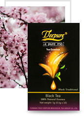 DEEPURE-PU-ERH-TEE BLACK TRADITIONAL (100 St.)