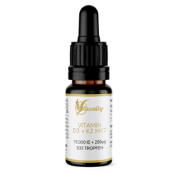 VITAMINA D3 + K2 MK7 10.000 IE 
