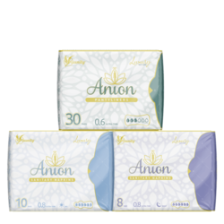 Absorbante Anion Luxury (setul combinat, 19 pachete)